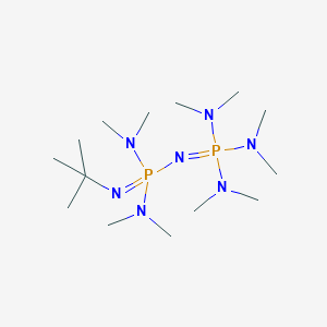 molecular formula C14H39N7P2 B050413 Phosphazene base P2-t-Bu solution CAS No. 111324-03-9
