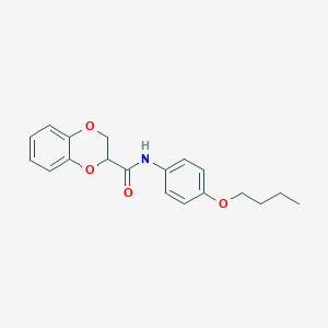 N-(4-butoxyphenyl)-2,3-dihydro-1,4-benzodioxine-2-carboxamide