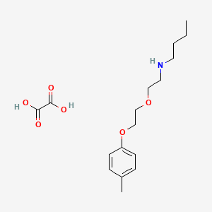 N-{2-[2-(4-methylphenoxy)ethoxy]ethyl}-1-butanamine oxalate