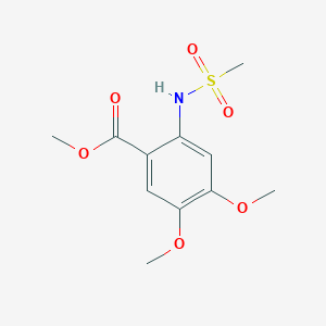 Methyl 2-(methanesulfonamido)-4,5-dimethoxybenzoate