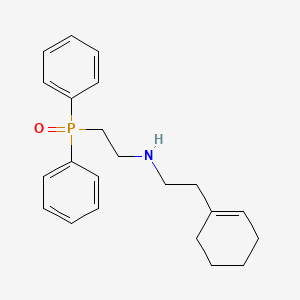 2-(cyclohex-1-en-1-yl)-N-[2-(diphenylphosphoryl)ethyl]ethanamine