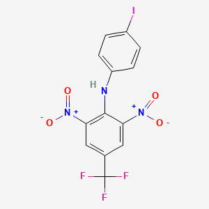 N-(4-iodophenyl)-2,6-dinitro-4-(trifluoromethyl)aniline