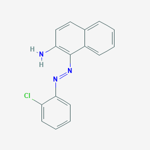 1-[(2-chlorophenyl)diazenyl]-2-naphthalenamine