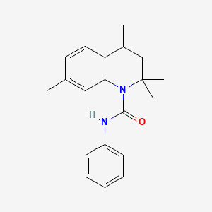 2,2,4,7-tetramethyl-N-phenyl-3,4-dihydroquinoline-1(2H)-carboxamide