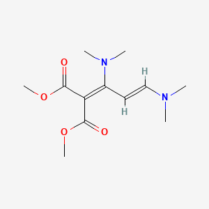 molecular formula C12H20N2O4 B5042080 dimethyl 2-[(E)-1,3-bis(dimethylamino)prop-2-enylidene]propanedioate 