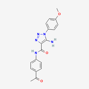 molecular formula C18H17N5O3 B5042118 MFCD11842665 