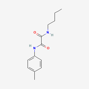 molecular formula C13H18N2O2 B5042126 N-butyl-N'-(4-methylphenyl)ethanediamide 