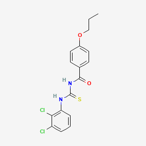 N-[(2,3-dichlorophenyl)carbamothioyl]-4-propoxybenzamide