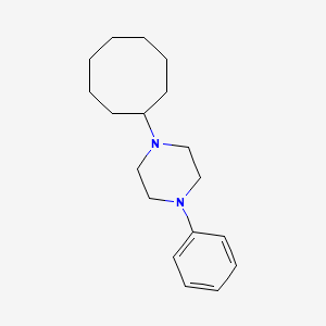 1-cyclooctyl-4-phenylpiperazine