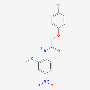 2-(4-bromophenoxy)-N-(2-methoxy-4-nitrophenyl)acetamide