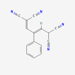 molecular formula C15H8N4 B5042475 (3Z)-3-phenylpenta-1,3-diene-1,1,5,5-tetracarbonitrile 