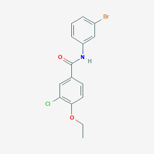 N-(3-bromophenyl)-3-chloro-4-ethoxybenzamide