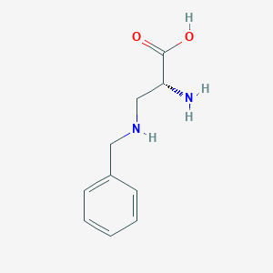 molecular formula C10H14N2O2 B050426 (R)-2-Amino-3-(Benzylamino)Propanoic Acid CAS No. 119906-14-8