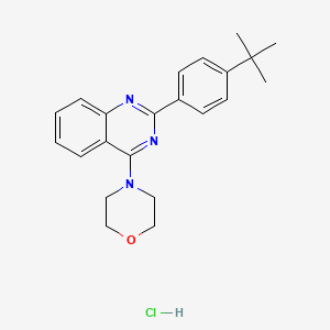 2-(4-tert-butylphenyl)-4-(4-morpholinyl)quinazoline hydrochloride