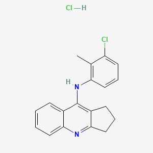 molecular formula C19H18Cl2N2 B5043120 N-(3-chloro-2-methylphenyl)-2,3-dihydro-1H-cyclopenta[b]quinolin-9-amine;hydrochloride 