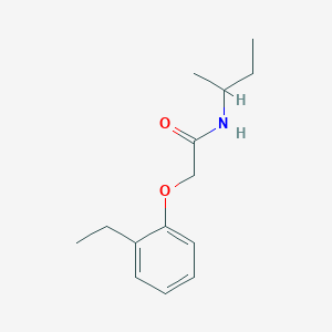 molecular formula C14H21NO2 B5043134 N-butan-2-yl-2-(2-ethylphenoxy)acetamide 