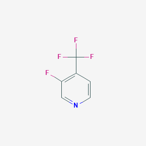 molecular formula C6H3F4N B050433 3-氟-4-(三氟甲基)吡啶 CAS No. 113770-87-9