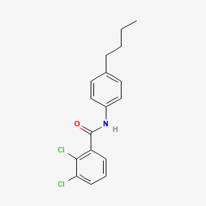 molecular formula C17H17Cl2NO B5043346 N-(4-butylphenyl)-2,3-dichlorobenzamide 