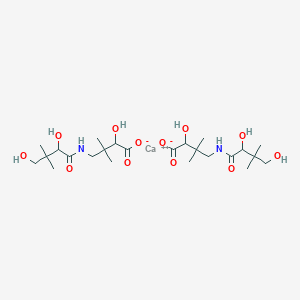 molecular formula C24H44CaN2O12 B5043849 calcium bis{4-[(2,4-dihydroxy-3,3-dimethylbutanoyl)amino]-2-hydroxy-3,3-dimethylbutanoate} 