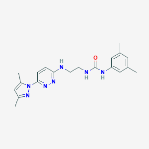 N-(3,5-dimethylphenyl)-N'-(2-{[6-(3,5-dimethyl-1H-pyrazol-1-yl)-3-pyridazinyl]amino}ethyl)urea