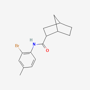 N-(2-bromo-4-methylphenyl)bicyclo[2.2.1]heptane-2-carboxamide