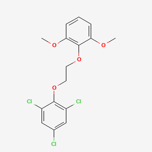 1,3,5-trichloro-2-[2-(2,6-dimethoxyphenoxy)ethoxy]benzene