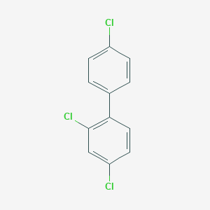 molecular formula C12H7Cl3 B050444 2,4,4'-三氯联苯 CAS No. 7012-37-5