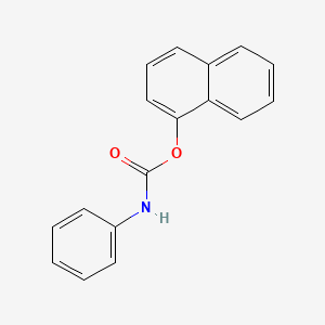 molecular formula C17H13NO2 B5045045 1-Naphthalenol, phenylcarbamate CAS No. 38357-69-6