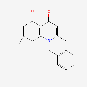 1-benzyl-2,7,7-trimethyl-7,8-dihydro-4,5(1H,6H)-quinolinedione