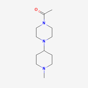 1-[4-(1-Methylpiperidin-4-yl)piperazin-1-yl]ethanone