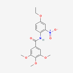 N-(4-ethoxy-2-nitrophenyl)-3,4,5-trimethoxybenzamide