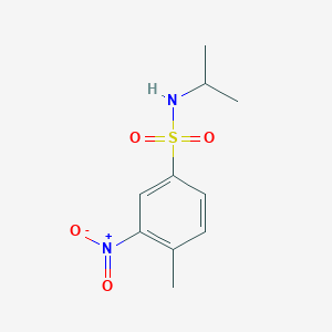 N-ISOPROPYL-4-METHYL-3-NITRO-1-BENZENESULFONAMIDE