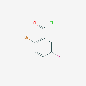 molecular formula C7H3BrClFO B050458 2-ブロモ-5-フルオロベンゾイルクロリド CAS No. 111771-13-2