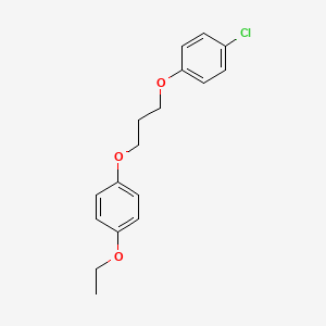 1-chloro-4-[3-(4-ethoxyphenoxy)propoxy]benzene