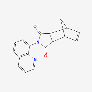 4-(8-quinolinyl)-4-azatricyclo[5.2.1.0~2,6~]dec-8-ene-3,5-dione