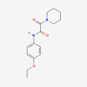 N-(4-ethoxyphenyl)-2-oxo-2-(piperidin-1-yl)acetamide