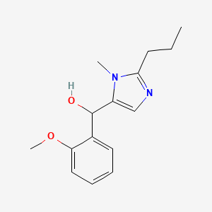 (2-methoxyphenyl)(1-methyl-2-propyl-1H-imidazol-5-yl)methanol