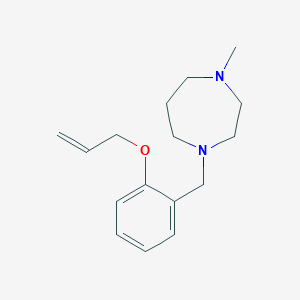 1-[2-(allyloxy)benzyl]-4-methyl-1,4-diazepane