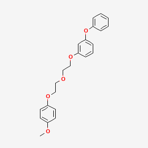 1-Methoxy-4-[2-[2-(3-phenoxyphenoxy)ethoxy]ethoxy]benzene