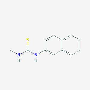 molecular formula C12H12N2S B5046697 N-methyl-N'-(2-naphthyl)thiourea CAS No. 2740-99-0