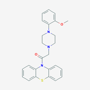 2-[4-(2-Methoxyphenyl)piperazin-1-yl]-1-phenothiazin-10-yl-ethanone