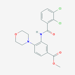 Methyl 3-[(2,3-dichlorobenzoyl)amino]-4-(4-morpholinyl)benzoate