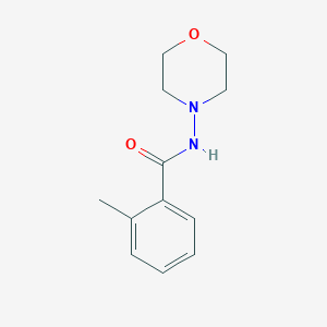 molecular formula C12H16N2O2 B5047080 2-methyl-N-4-morpholinylbenzamide CAS No. 5561-19-3