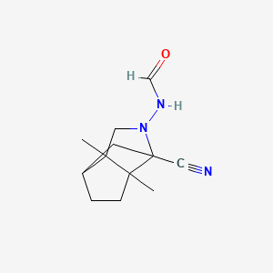 (3-cyano-6,7-dimethyl-4-azatricyclo[4.3.0.0~3,7~]non-4-yl)formamide