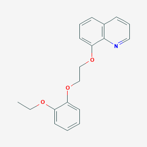 8-[2-(2-ethoxyphenoxy)ethoxy]quinoline