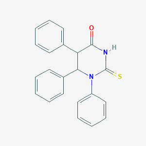 1,5,6-Triphenyl-2-sulfanylidene-1,3-diazinan-4-one