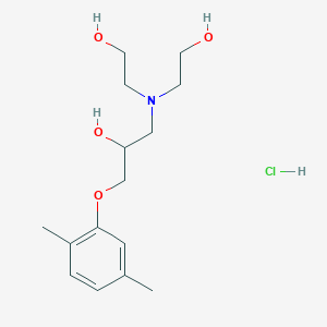 1-[bis(2-hydroxyethyl)amino]-3-(2,5-dimethylphenoxy)-2-propanol hydrochloride