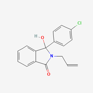 2-allyl-3-(4-chlorophenyl)-3-hydroxy-1-isoindolinone