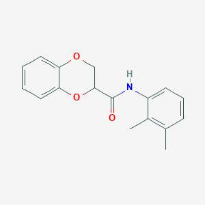 molecular formula C17H17NO3 B5047548 N-(2,3-dimethylphenyl)-2,3-dihydro-1,4-benzodioxine-2-carboxamide 