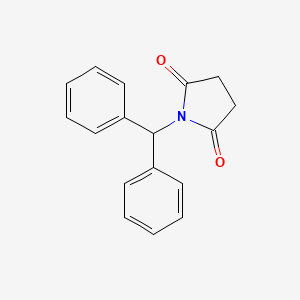 1-(diphenylmethyl)-2,5-pyrrolidinedione